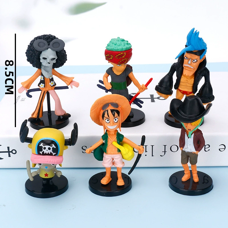 Фигура Luffy из PVC — коллекционная игрушка One Piece, несколько поз и выпусков, в пакетике или на окне