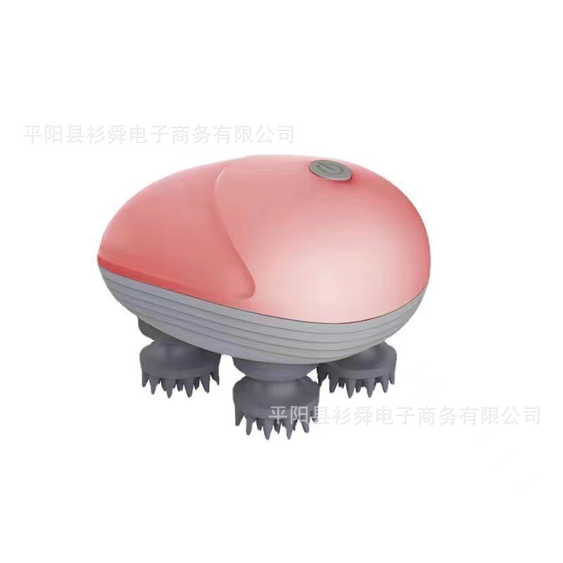 ヘッドマッサージ器ミニ充電マッサージ器電動頭皮龍爪手多機能猫マッサージ器ペット|undefined