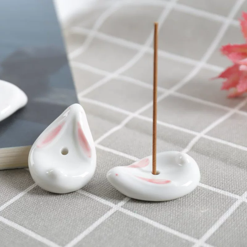 Культура и творчество Zakka Creative Home Япония и Южная Корея. Милый кролик. Керамическая линия животных. Ароматная вставка для мебели.