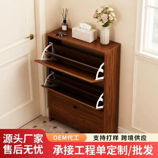 翻斗鞋柜大容量玄关柜家用门口入户楼道小户型出租屋省空间鞋架