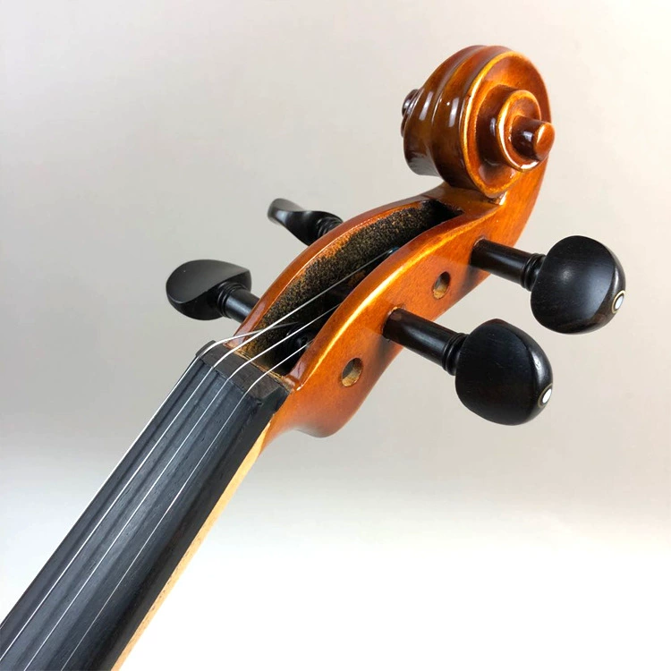Practice from natural wood, violin, DIY