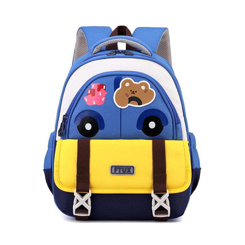 Peces naturales jardín de infantes de dibujos animados mochila ligera para niños de tamaño medio clase pequeña mochila preescolar niñas niñas mochila escolar