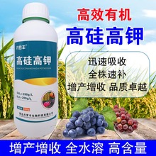 水稻专用硅肥高硅高钾叶面肥蔬菜果树膨果增产抗病抗倒伏硅钾同补