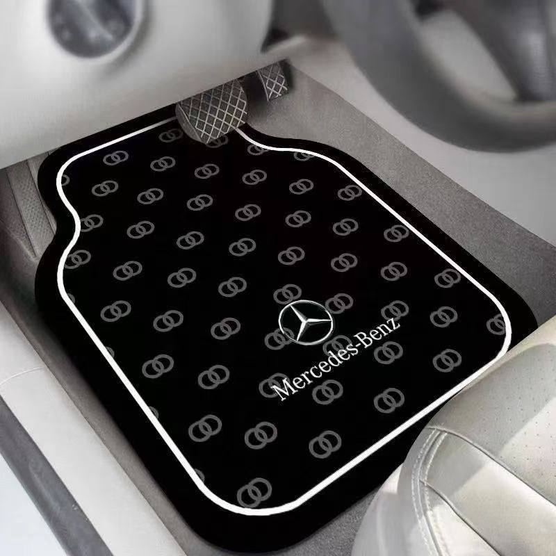 Car Floor Mats Are Stain-Resistant and Easy to Maintain, with a High-End Feel, Universal Full Set of Absorbent Diatomaceous Earth Floor Mats, Available for Dropshipping