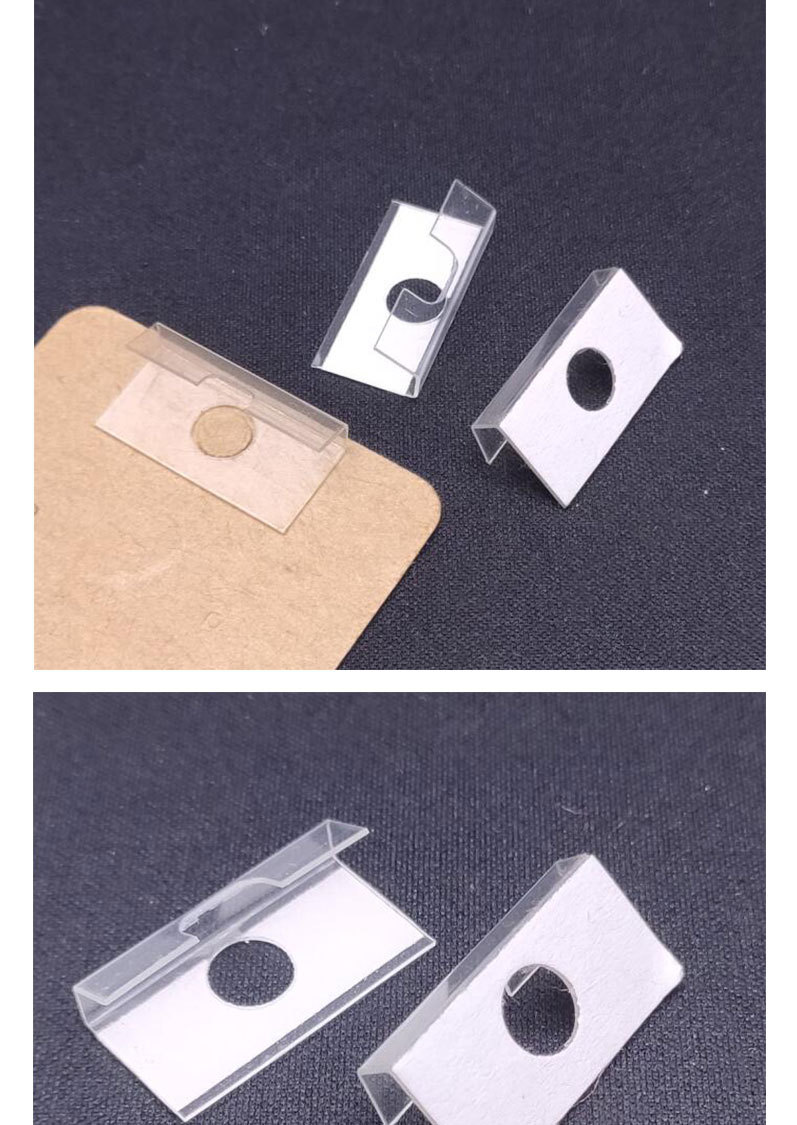 Adhesive Sticker Earrings Cardboard Plastic Pvc display picture 1