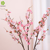 New single-strate simulated plum blossoms, home interior decoration photo props, fake flowers, decorative wedding plum blossom simulation flowers