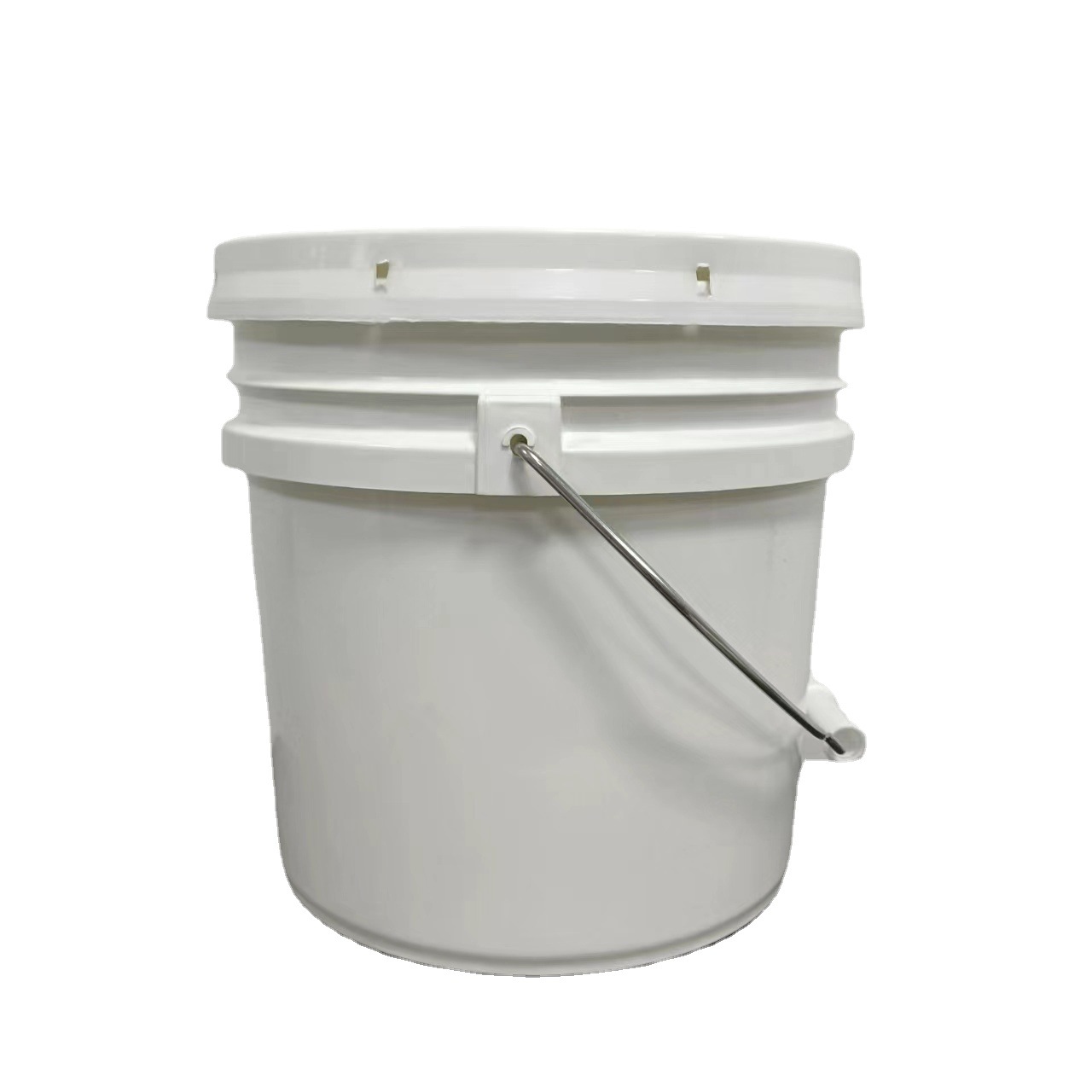 美式塑料桶圆形密封塑料桶塑料提手厂家直销4KG