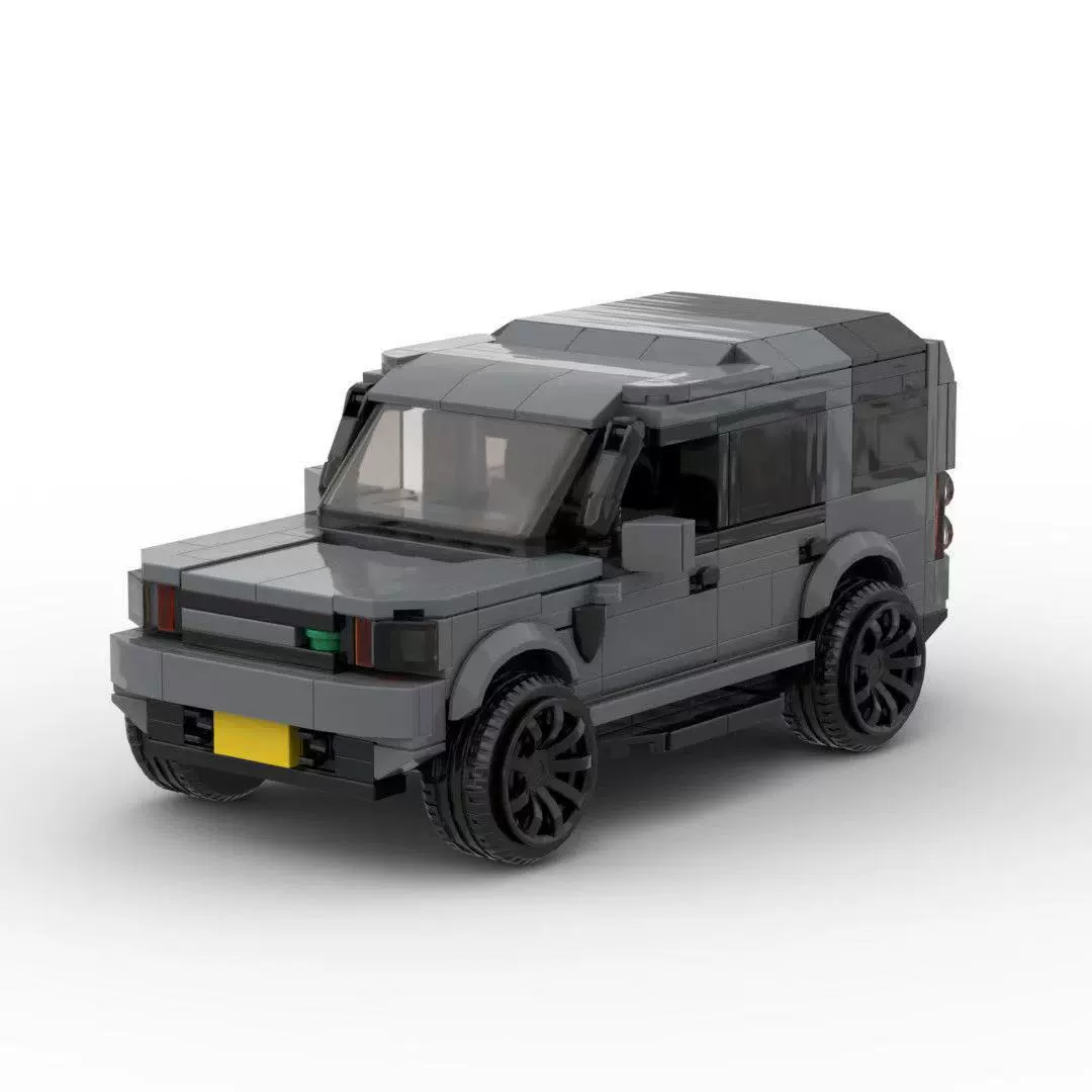 Строительный блок MOC, совместимый с Lego, записанный 48-8-дюймовым внедорожником Range Range Rover Speed ​​​​серии для мужчин