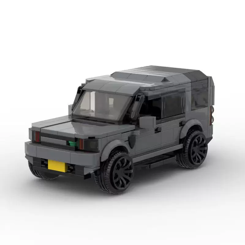 Строительный блок MOC, совместимый с Lego, записанный 48-8-дюймовым внедорожником Range Range Rover Speed ​​​​серии для мужчин