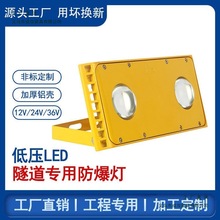 LED防爆灯100W50w低压36V24V工地施工厂房车间照明隧道防爆投光灯