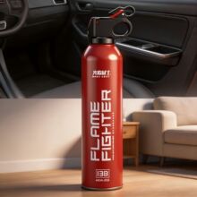 Flame Warrior Fire Equipment Car Home Kitchen Small Portable Water-Based Dry Powder Fire Extinguisher Car Fire Extinguisher