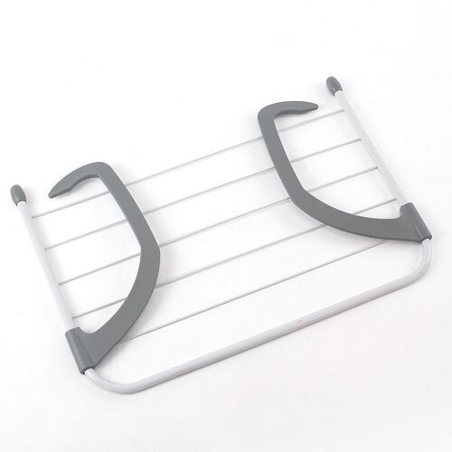 Foldable storage radiator clothes drying rack balcony bathroom window sill towel rack outdoor folding clothes drying rack