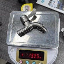 不锈钢水龙头 快开洗衣机龙头 加长水咀一进二出双用水龙头