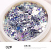 Nail sequins for manicure, mixed crystal, jewelry, internet celebrity, new collection, gradient