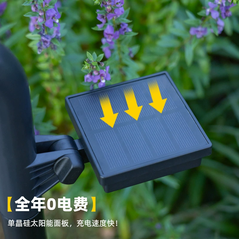 Solar Lawn Light SL-508, outdoor pathway spotlight, white or warm LED, single or multi-pack