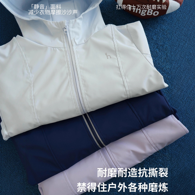 男生夹克外套2025新款女童连帽外套秋装百搭上衣潮流休闲儿童外衣|undefined