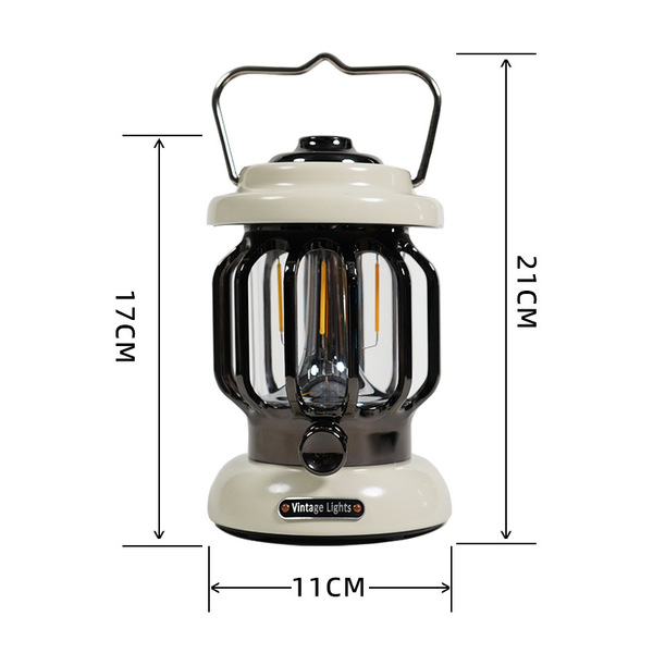 Travel retro LED handheld tent for camping