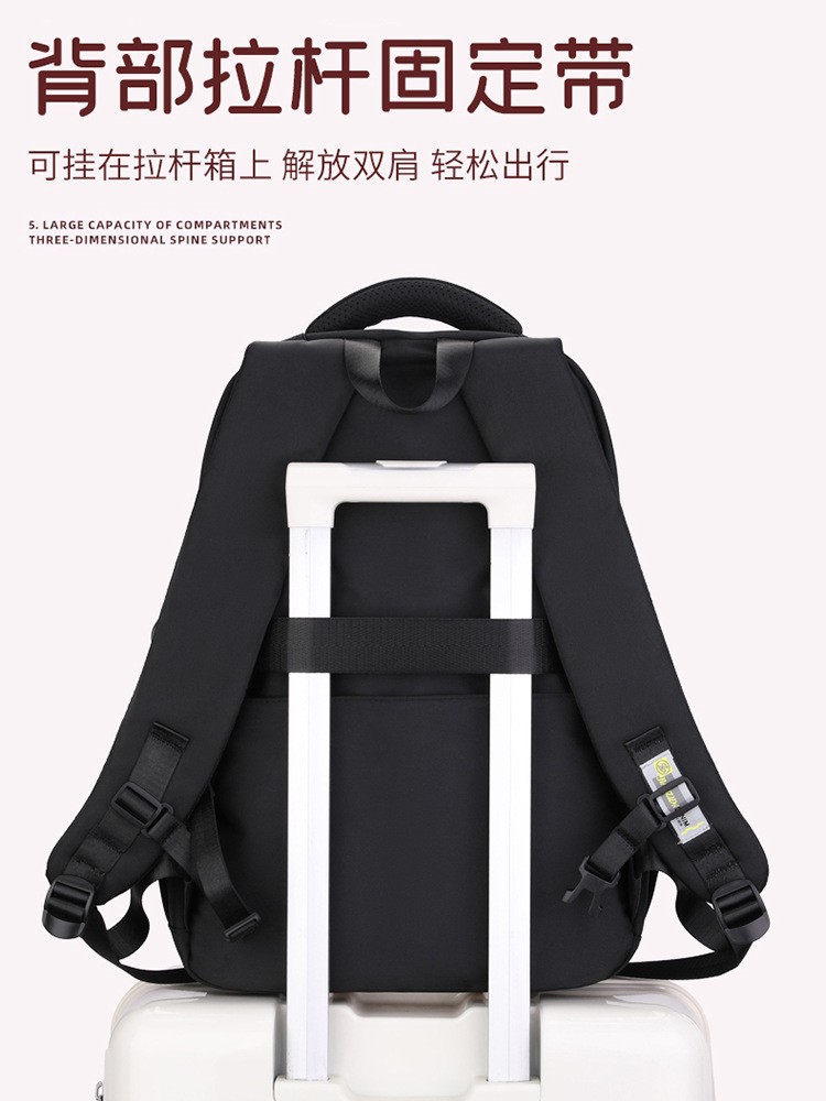 Mochila de descompresión ligera para estudiantes de secundaria, mochila impermeable para estudiantes de primaria de grado 3 - 9