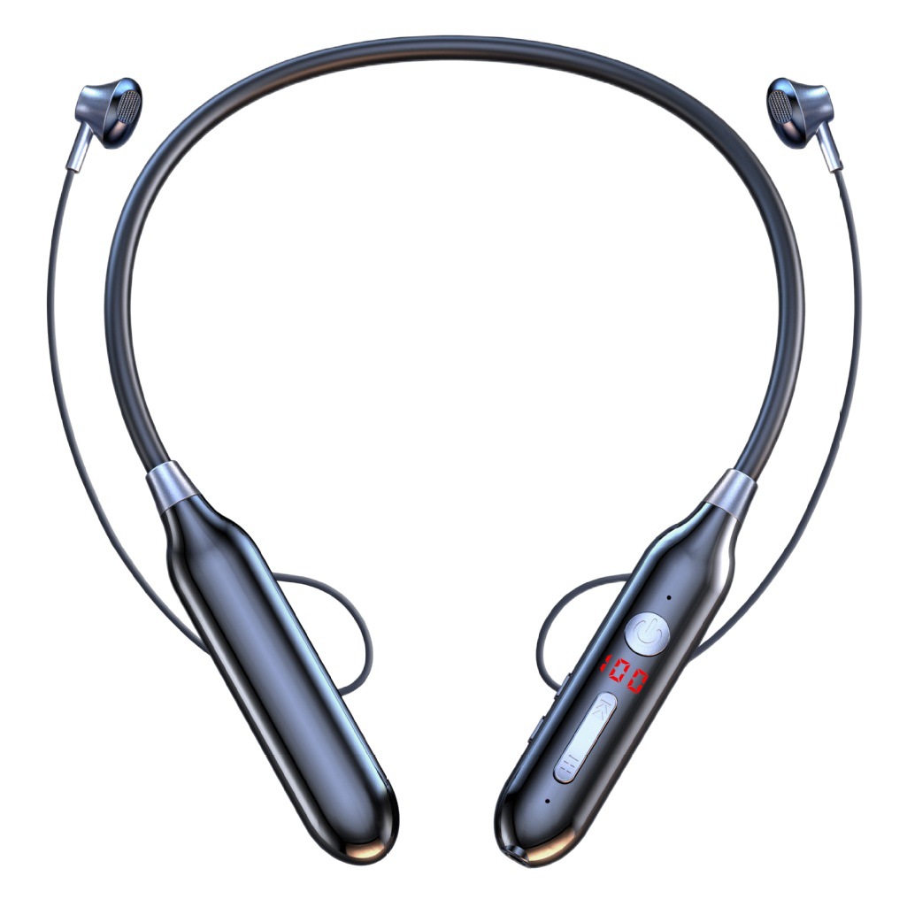 Nuevo 5,0 Halter HIFI alta calidad de sonido auricular Bluetooth doble auricular Bluetooth binaural Halter deportes corriendo