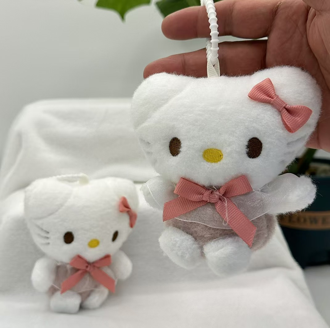 可爱绒kt / 精品4寸多颜色的随机发[单款20起批】
