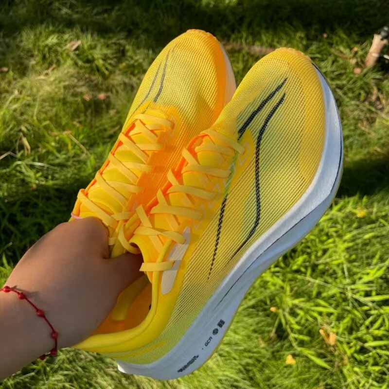 Feidian 4C new carbon plate running shoes rebound ultra light breathable student shock absorption racing professional sports racing sneaker