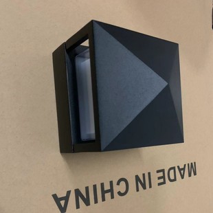 Factory Direct Supply Square Outdoor Wall Lamp Shell Kit