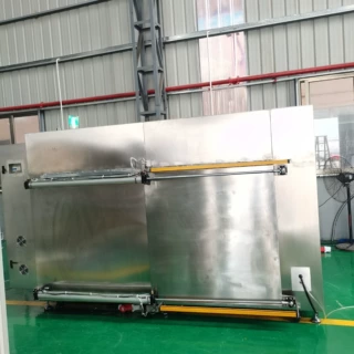 分水器水冷板 液冷板真空管路烘干机 全自动气缸开门真空脱泡箱
