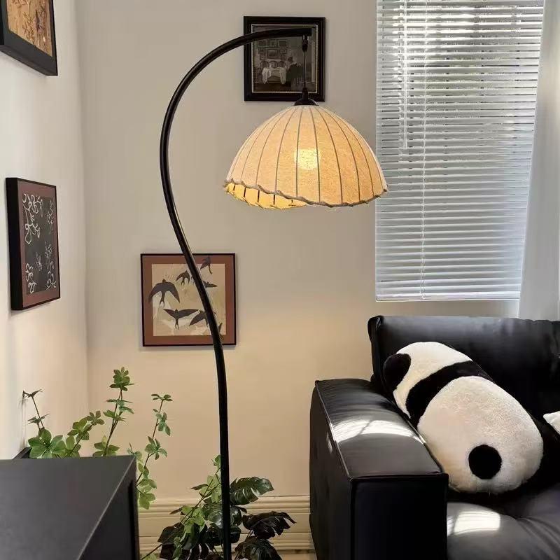 Floor Lamp Next to the Sofa in the Living Room, Vintage-Style Table Lamp, Corner Standing Lamp in the Bedroom or Study, Wabi-Sabi Atmosphere Reading Lamp Floor Lamp Next to the Sofa in the Living Room, Vintage-Style Table Lamp, Corner Standing Lamp in the Bedroom or Study, Wabi-Sabi Atmosphere Reading Lamp
