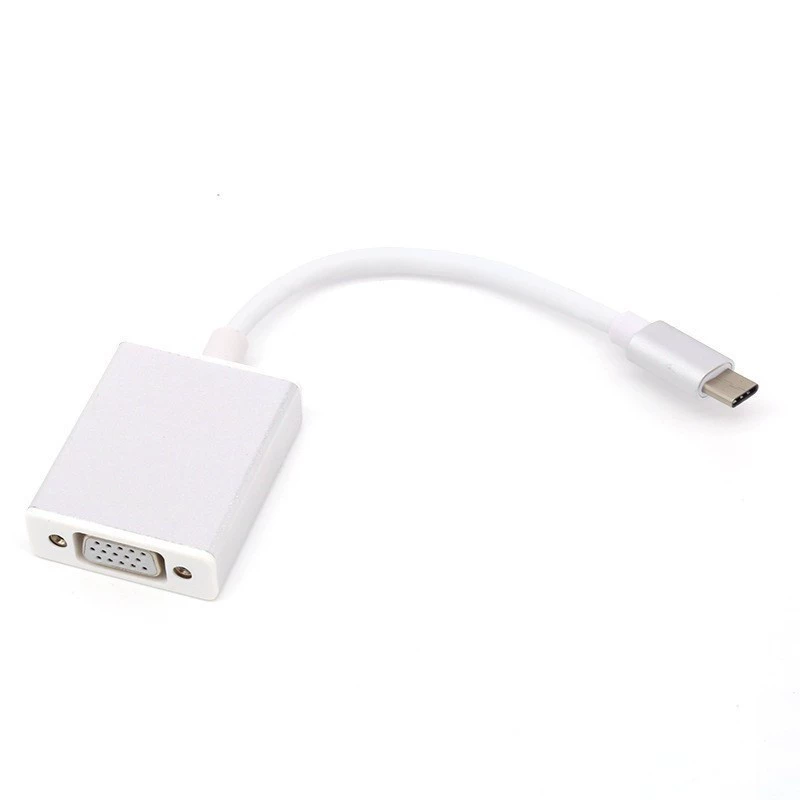 Преобразовательная шнур Type-C к VGA, Type-C к HDMI, линейка HD, конвертер, головка 25 см