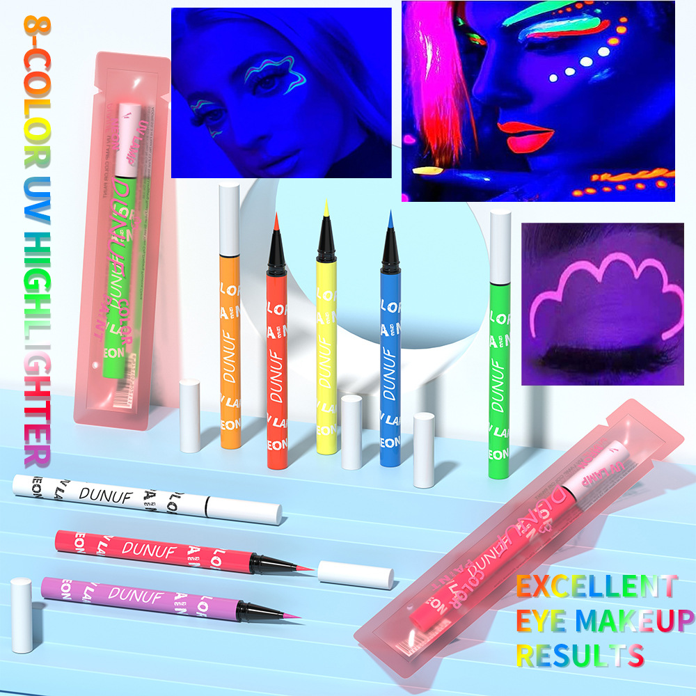 Check it out! Link Disclaimer - For export only :DUNUF UV Fluorescent Eyeliner Pen undefined