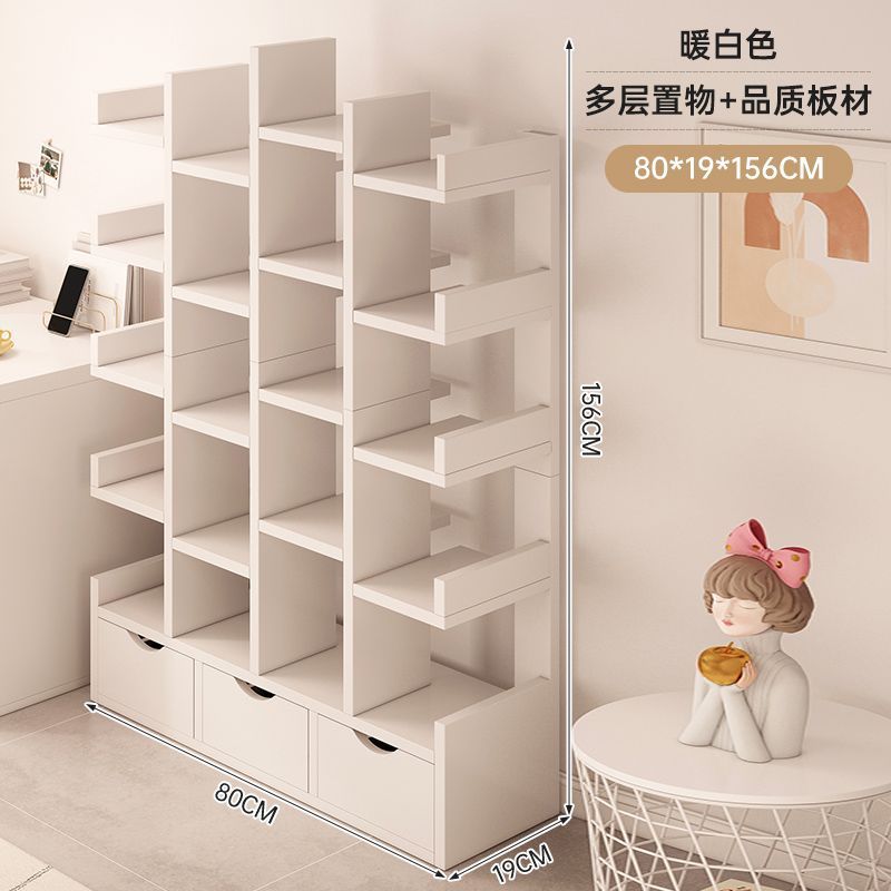 Warm white 23-layer 3 cabinet doors widened 80*156cm