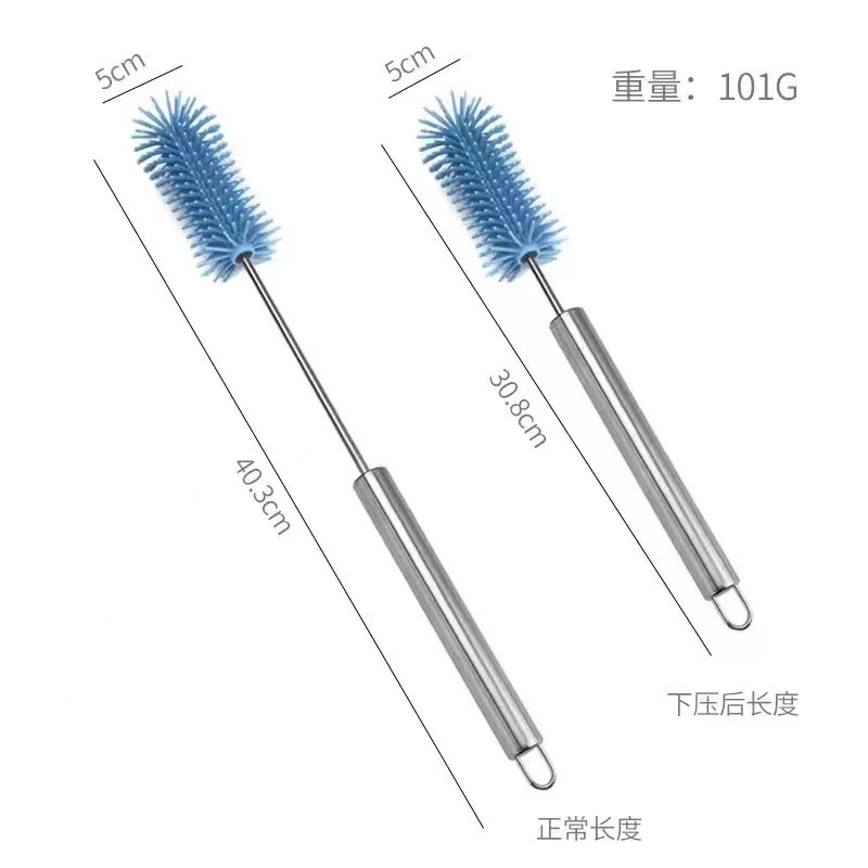 亚马逊爆款1000ml太空杯户外运动壶大口直筒杯子不锈钢手柄旋转刷|undefined