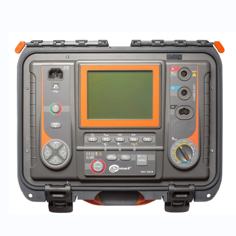 Польша SONEL S.A.(SONE) MIC-5010 5 кВ Изоляционный Тестер сопротивления