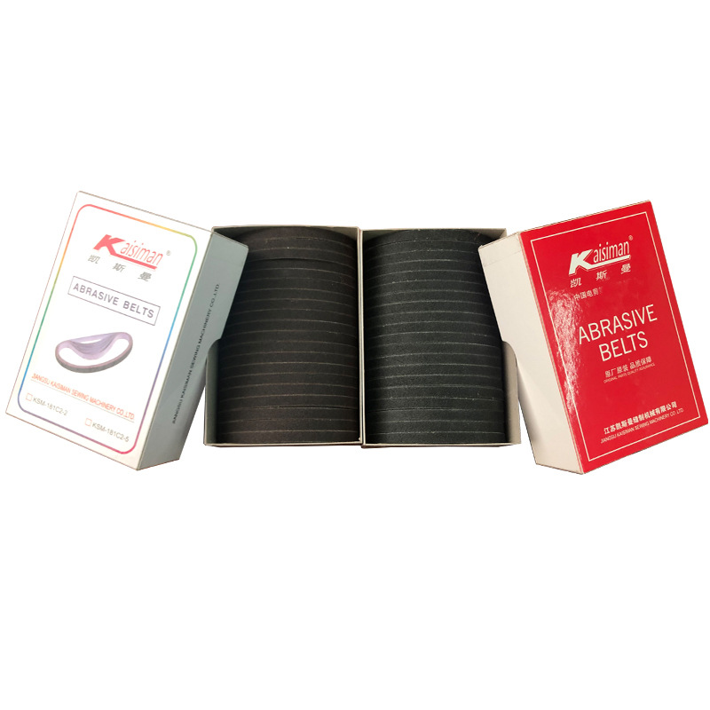 电剪刀砂带 凯斯曼100条装砂皮带自动磨刀直刀裁剪机纱带细中砂