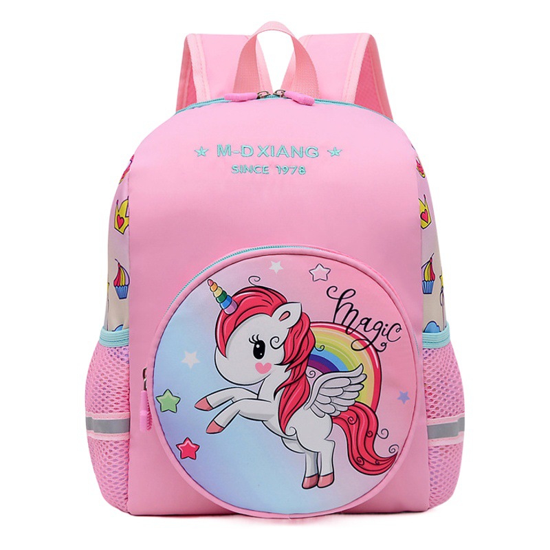 Nuevo bolso escolar de unicornio, mochila de jardín de infantes Paw Patrol de comercio exterior, bolso escolar para estudiantes de primer grado
