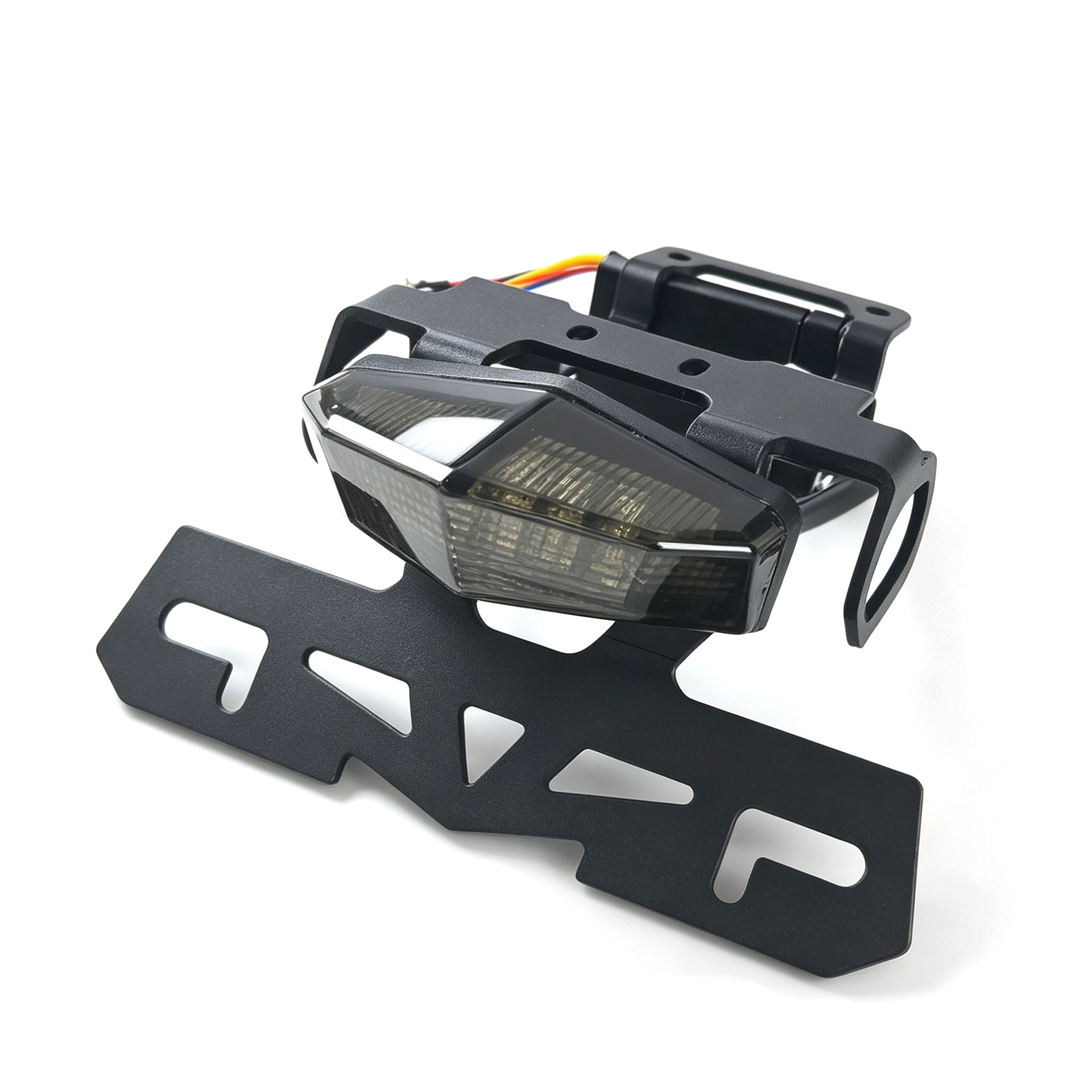 Off-Road Motorcycle Modified Taillight License Plate Lamp Accessories Aluminum Alloy for Kawasaki Klx230 Taillight License Plate Frame