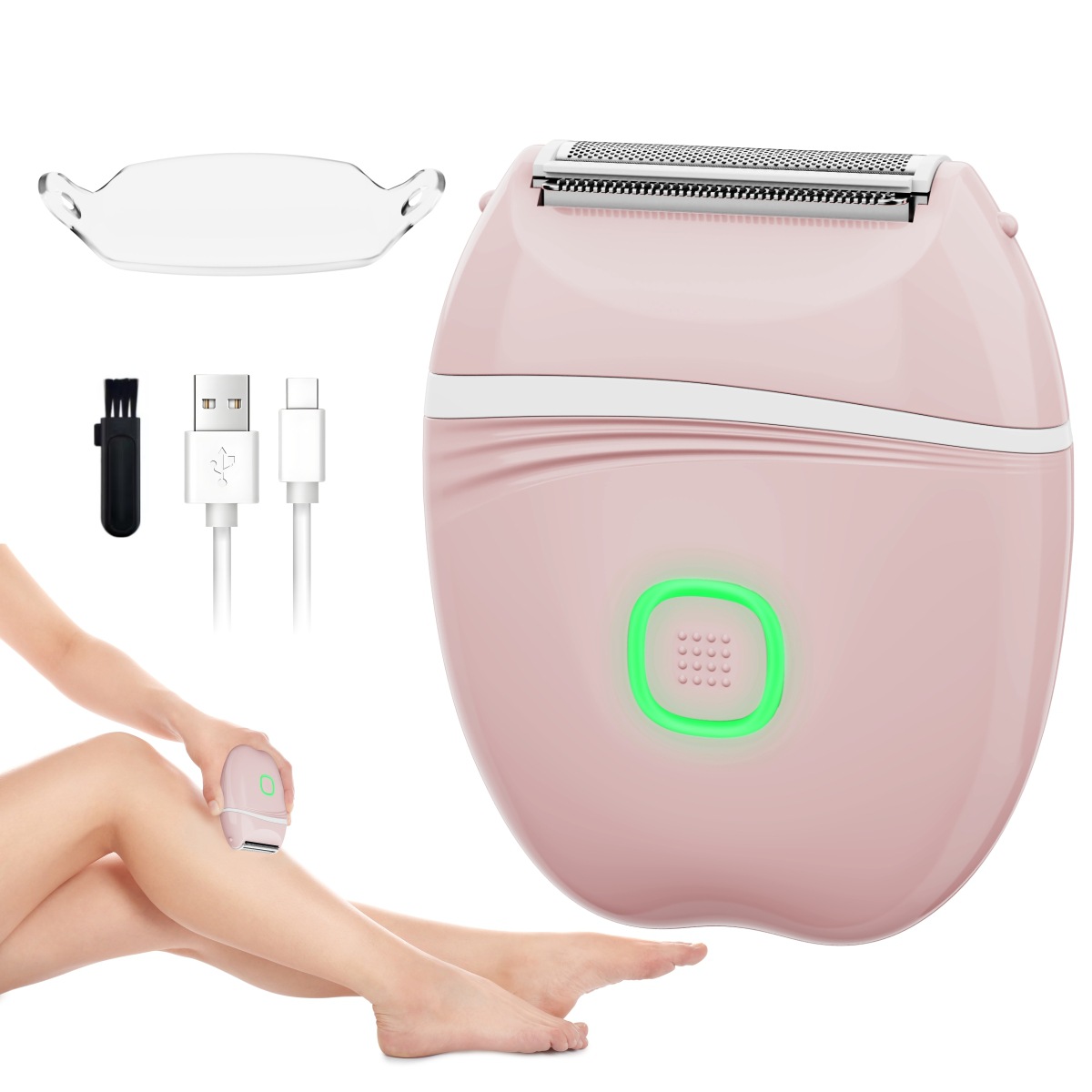 Charging women's shaver electric hair removal device cross-border armpit hair private vagina shaver whole body hair removal device shaver 2