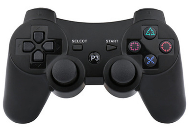 Transfronterizo ps3 manejar PS3 Bluetooth inalámbrico de doble velocidad de vibración mango curvo mango no infracción envío de la fábrica