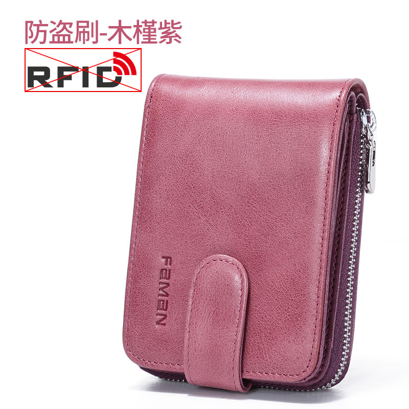 Licencia de conducir Funda de cuero para mujer Licencia de conducir multifuncional de gran capacidad Cartera de órgano Cartera de cuero Cartera Bolso de una pieza Mujer