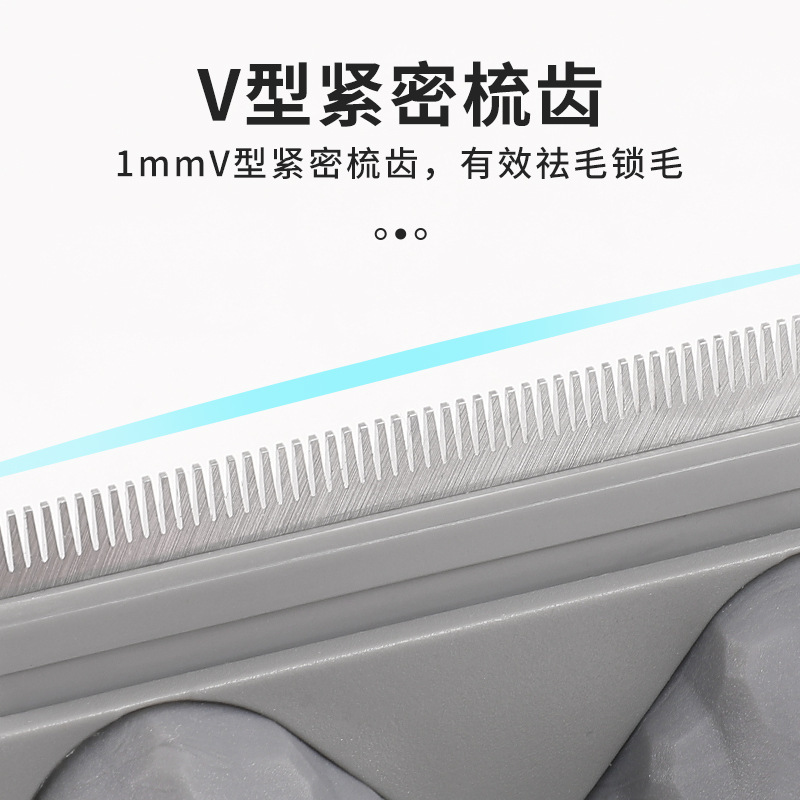 Pet depilación peine gato cuchillo de eliminación de pelo para mascotas peine de eliminación de pelo de gato y perro cuchillo de eliminación de pelo nudo cuchillo de apertura nudo peine suministros para mascotas