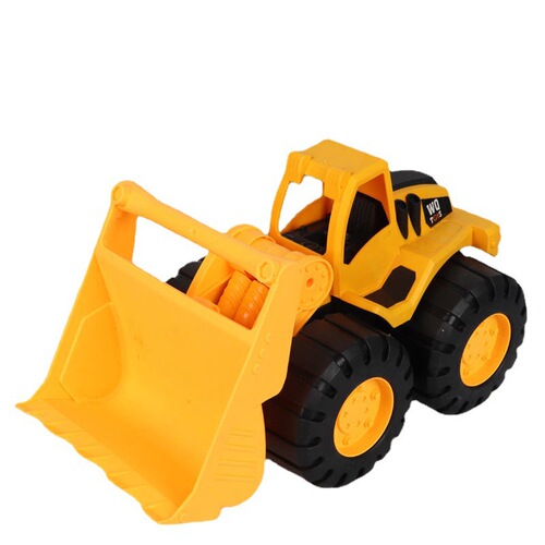Cross-border large-scale engineering vehicle simulation excavator children's toy inertial sliding beach toy car factory wholesale