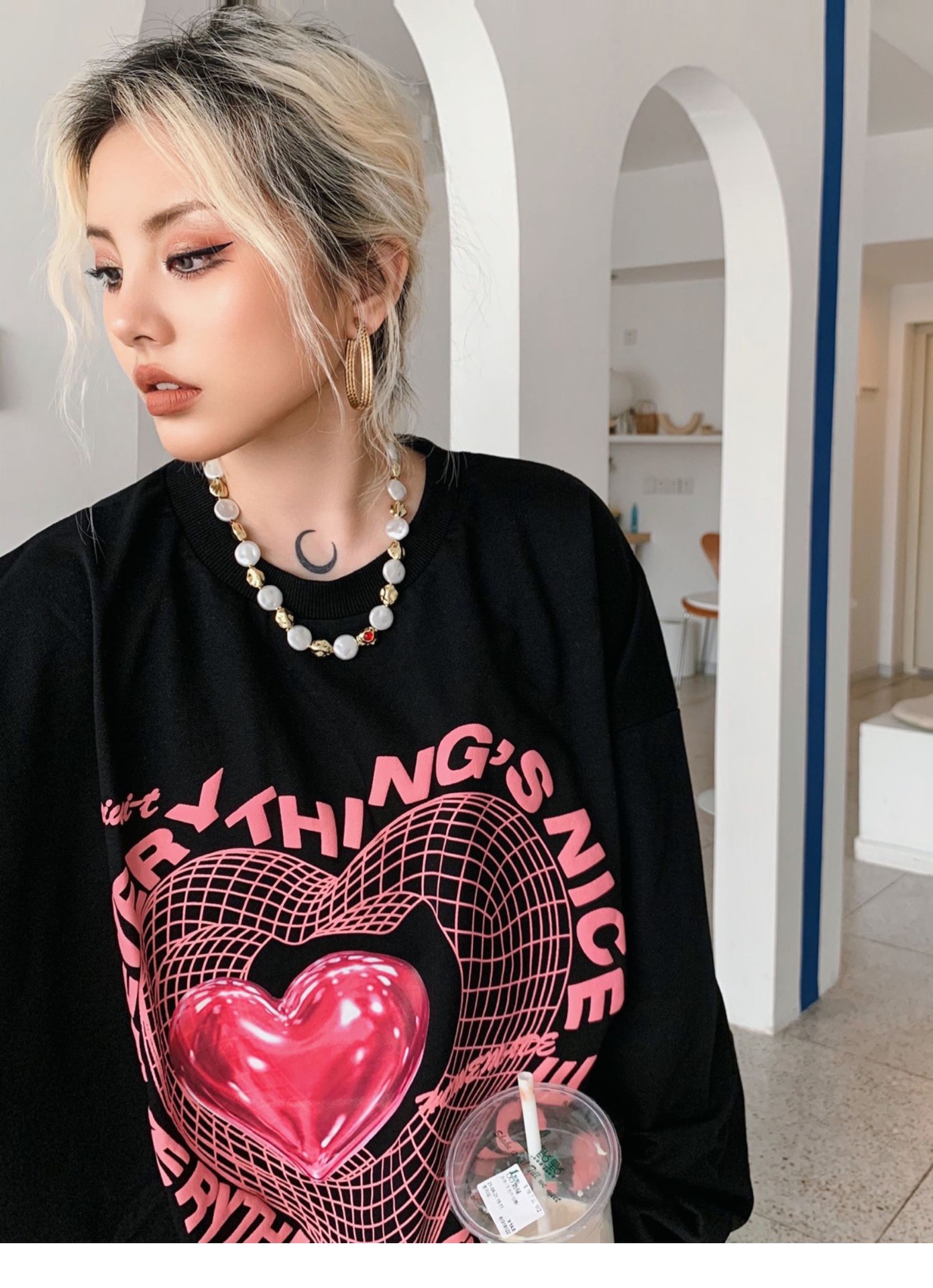 Love Long Sleeve Sweater Image 13