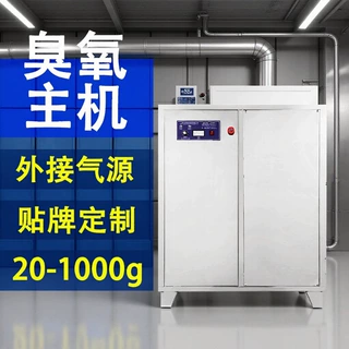 定制高浓度臭氧发生器主机外接氧气或空气不锈钢消毒机全自动