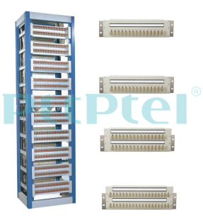 PTTP Putian Taiping MPX01SM Type Digital Patch Panel 2000 System 75ω Ohm Siemens DDF Rack
