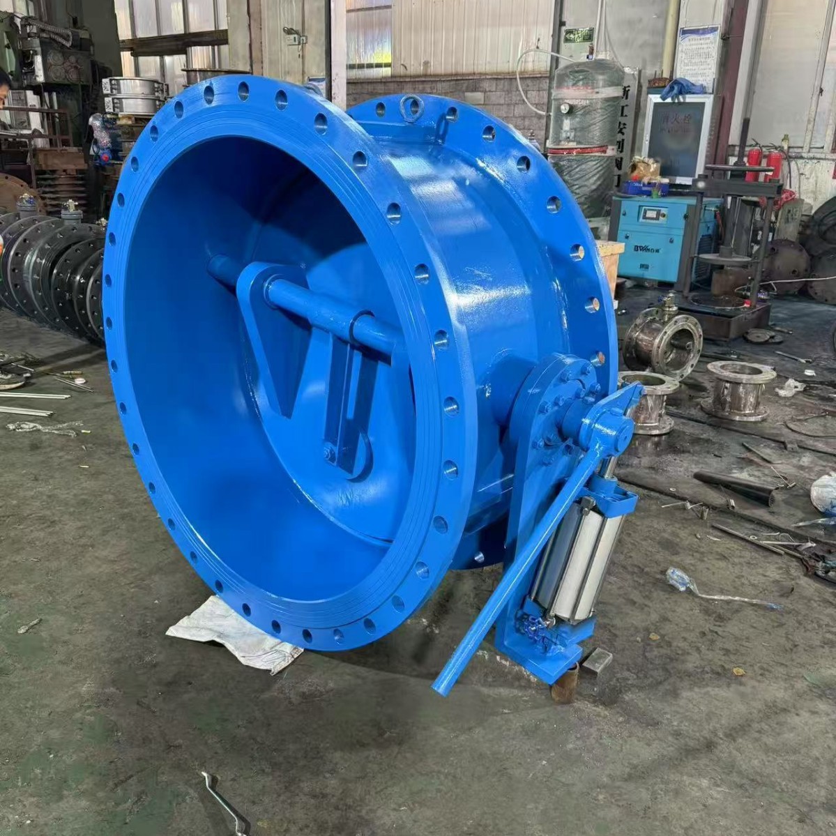 HH47X-16C蝶式缓冲止回阀碳钢铸钢厂家直销耐高压防腐蚀质保一年