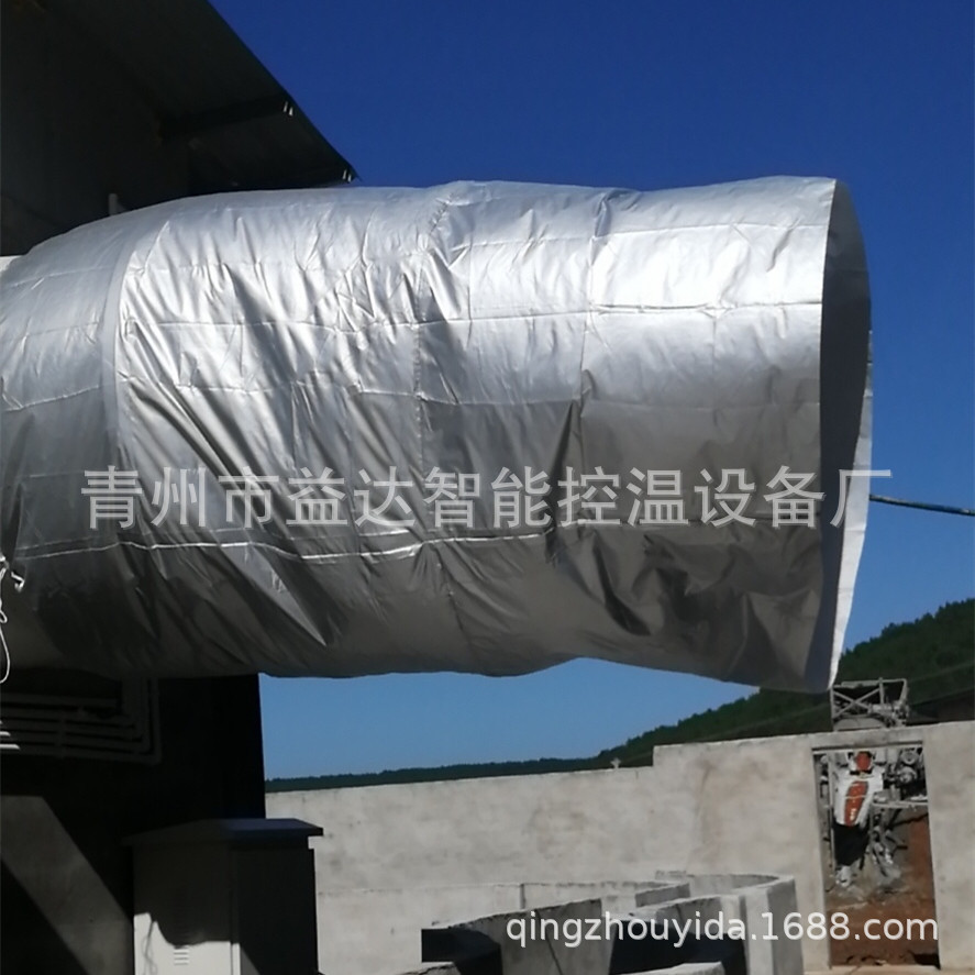 养猪场养殖场玻璃钢风机防蚊虫防风罩 温室负压风机用牛津布布袋