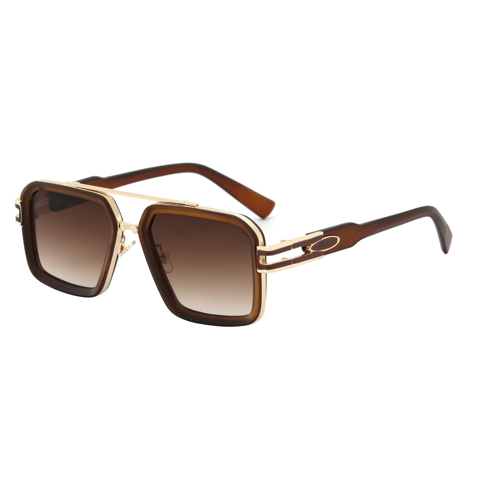 Retro Quadratische Sonnenbrille Für Damen Und Herren_voghion.com