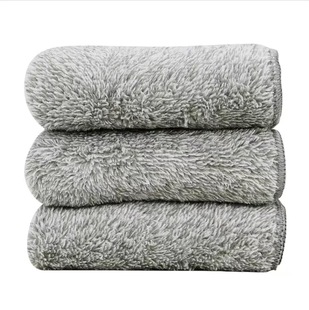 Bamboo Charcoal Rag Cleans the Kitchen, Does Not Stick to Oil, Decontaminates, Thickens the Dishwashing Cloth, Wipes the Table, Removes Oil, Easy to Clean, Linen Absorbs Water