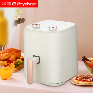 Household Multifunctional 1350W Hot Air Circulation 5L Double Knob Large Capacity Air Fryer Rs-Af901-A