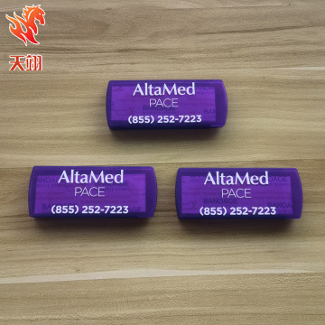 生产厂家生产透明彩色创口贴盒 抽取式创可贴盒 抽梯型创口贴盒